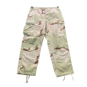 UNICOR Desert Camouflage Combat Trousers Mens Medium Short Tan 28 Workwear
